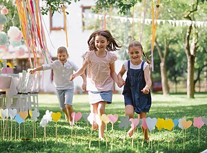 Kindergeburtstag draußen